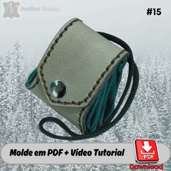 Porta Moedas Medieval #15 Moldes em PDF
