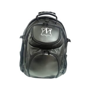 Mochila Master Couro Preta - Ailton Massu