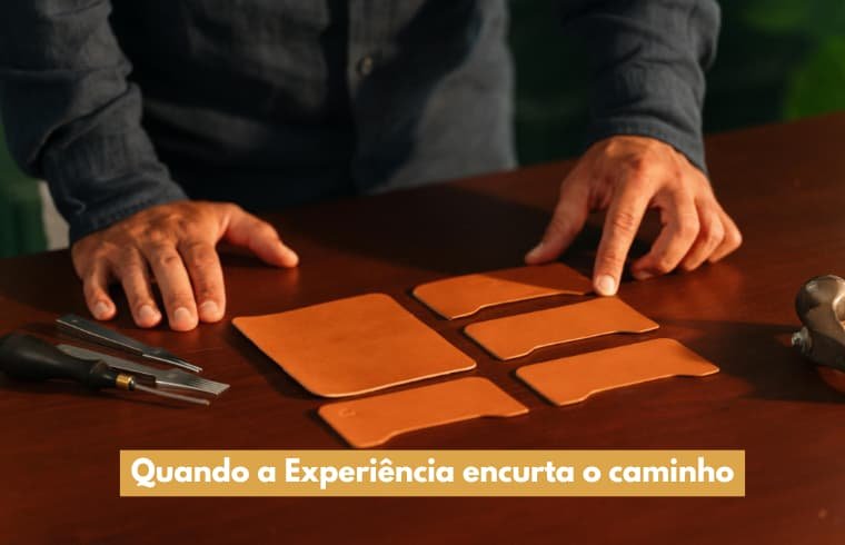 Aprender a Arte em Couro: Quando a Experiência Encurta o Caminho - Blog Post Amilton Massu
