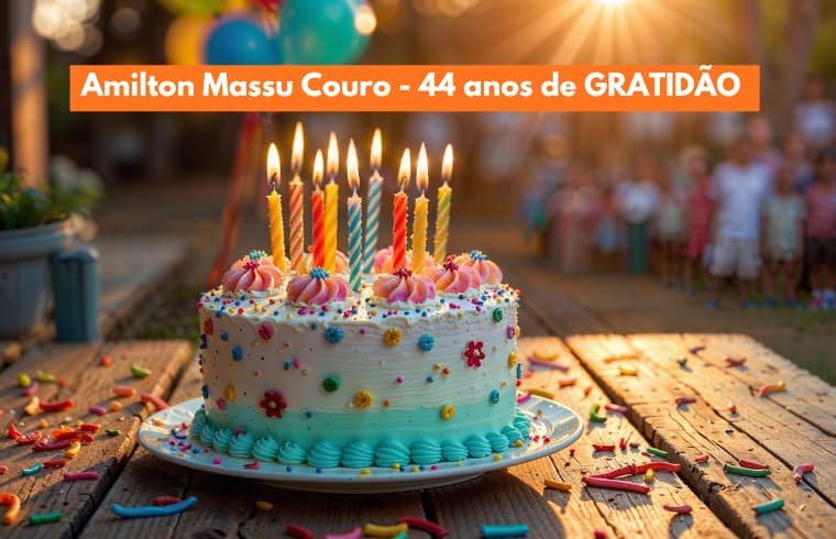 44 anos de gratidão - Blog Amilton Massu Couro.